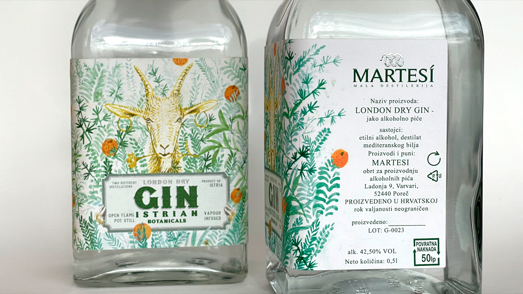 Gin Istrian, Martesi