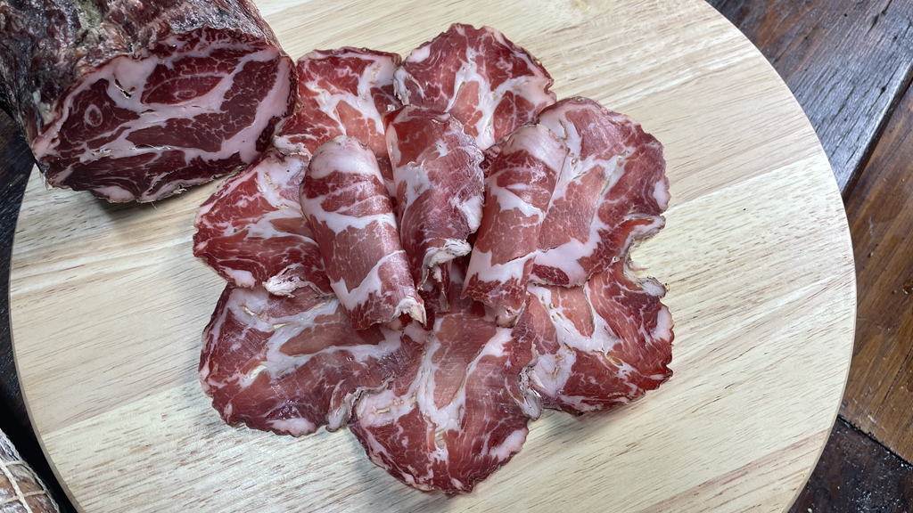 Buđola (Piece of pork neck), Sanvincenti