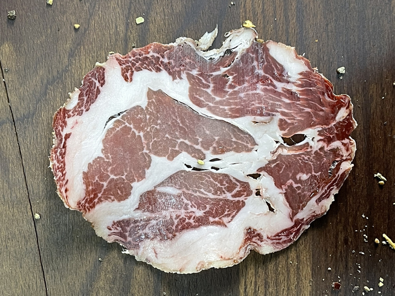 Buđola (Piece of pork neck), Sanvincenti