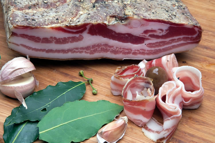 Istrian pancetta, Buršić